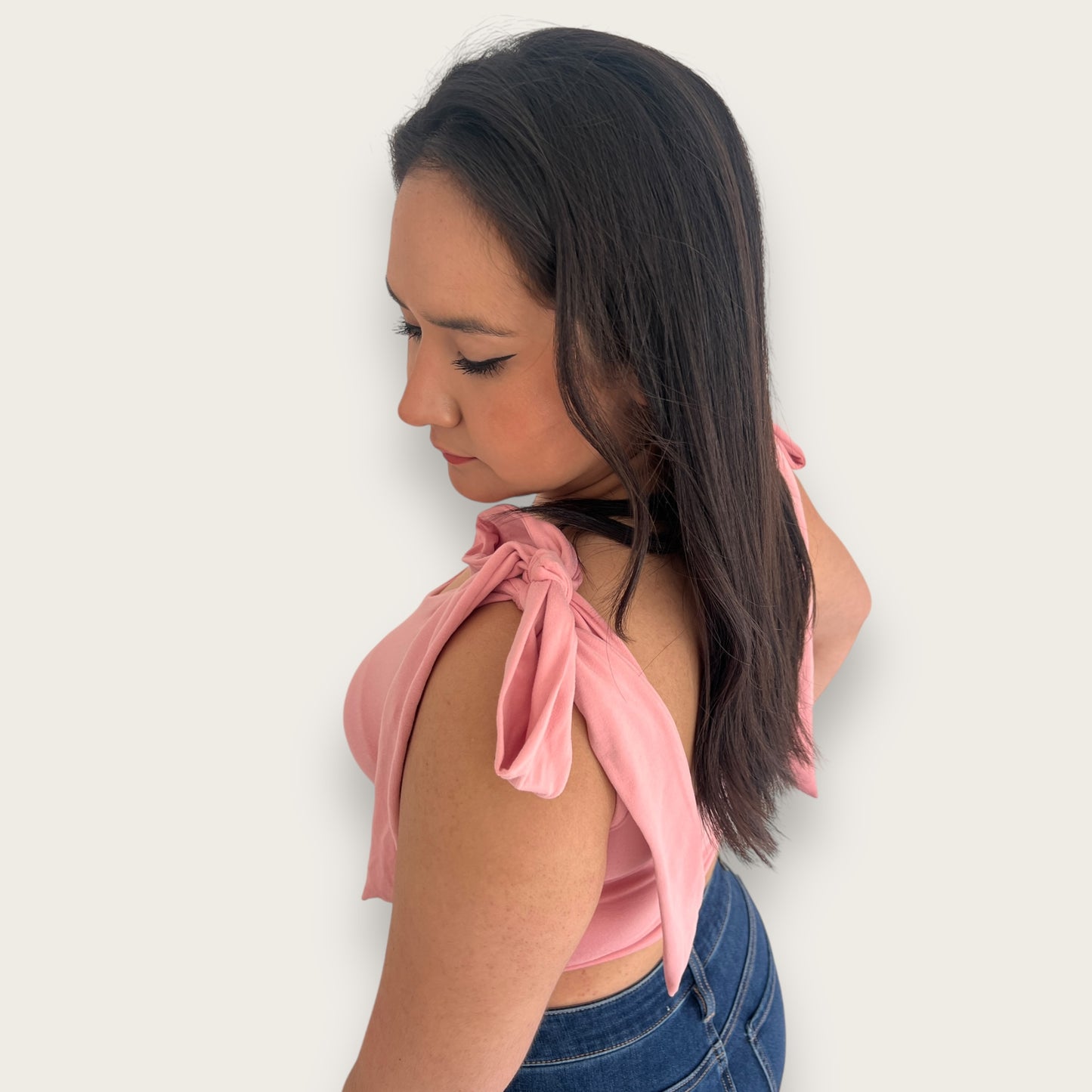 Crop Top con Moños Fer