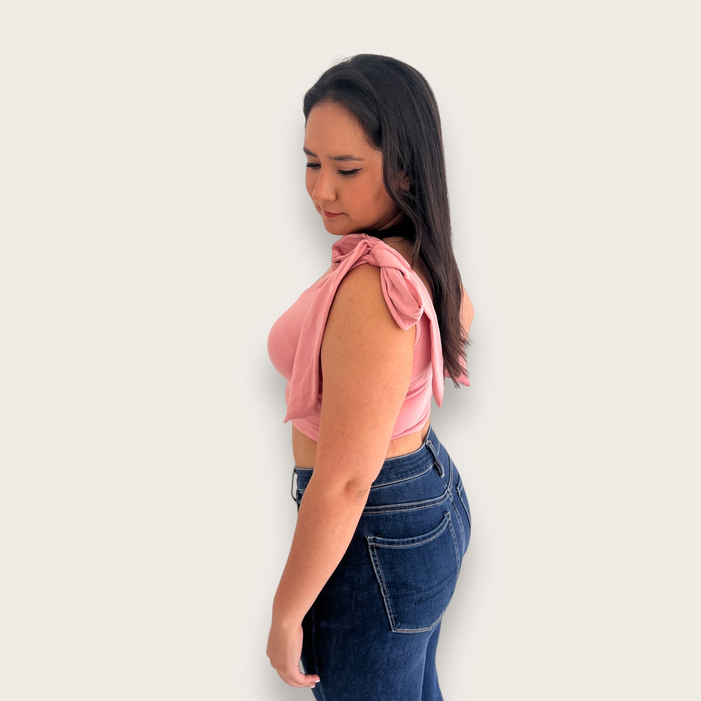 Crop Top con Moños Fer